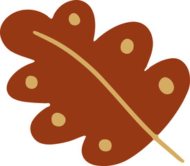 autumn leaf cartoon