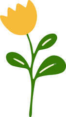 flower draw cartoon cute icon
