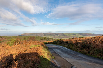 View from Dunkery hill in Somerset