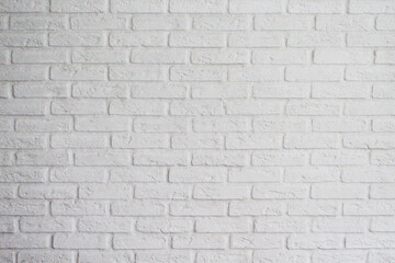 Abstract geometric background. Cement wall. White bricks.