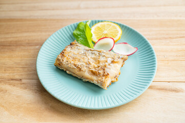 洋食　タチウオのムニエル