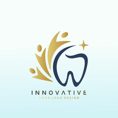 A dental logo for the whole family