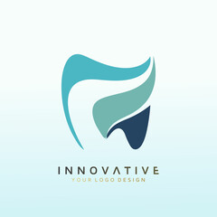 Dental office logo, no mountains