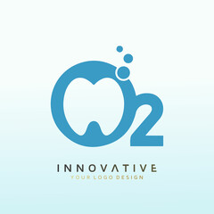dental clinic in Belgrade is looking for a new noble, catchy awesome hyperbolic O2 Logo