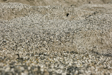 sand and marble quarry in karelia