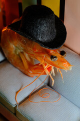 Cool Shrimp Top Hat - 475585196