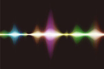 sound waves equalizer music vibration frequency beat spectrum background wallpaper - 475586194