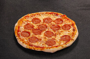 Italian traditional Pizza with pepperoni