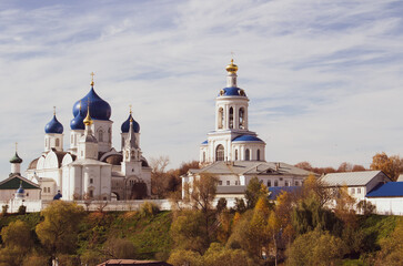 Fototapeta na wymiar Holy Bogolyubsky Convent in autumn