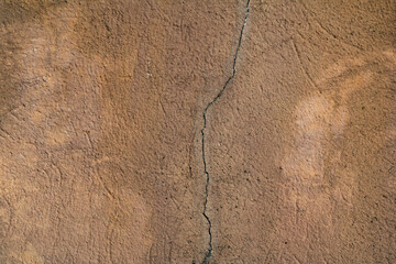 Cracked and abstract grunge texture. Aged material surface backdrop. Weathered effect pattern. Old and dirty background.