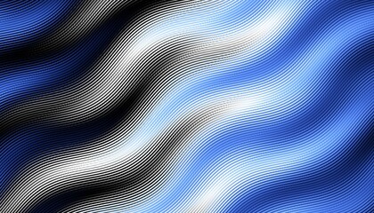 Wavy abstract futuristic background