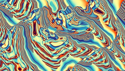 Wavy abstract futuristic background