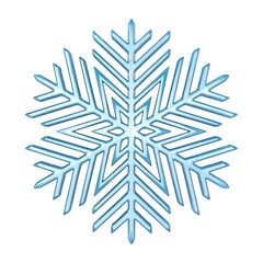 Christmas snowflake 3D