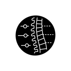 Orthopedics color line icon. Pictogram for web page, mobile app