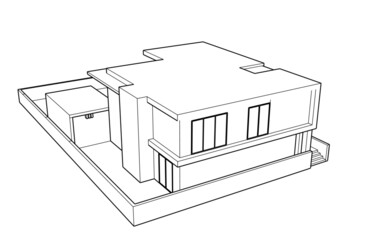 3d model house