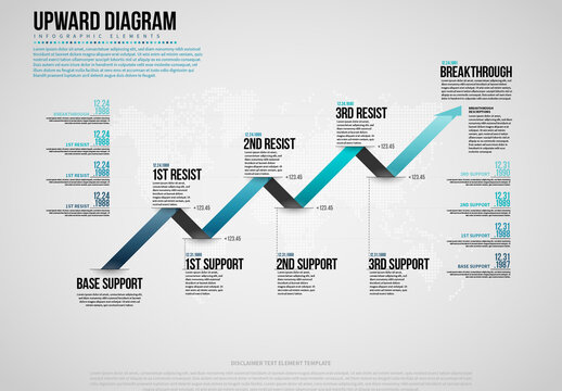 Upward Diagram Infographic