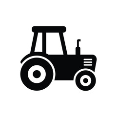 tractor isolated on white background