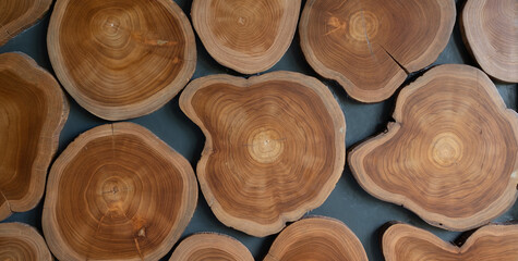 Brown wood background, old surface