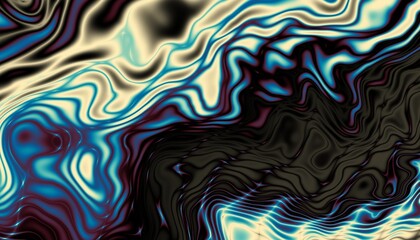 Wavy abstract futuristic background