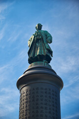 Statue of Omura Masujiro at Yasukuni shrine. Chiyoda. Tokyo. Jap