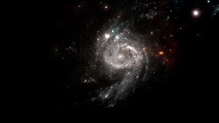 science fiction wallpaper. Beauty of deep space. Colorful graphics for background, like water waves, clouds, night sky, universe, galaxy, Planets
