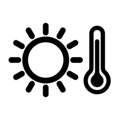 set of weather forecast icons