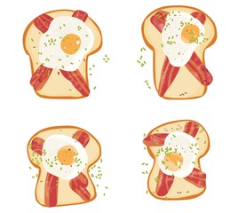 Bacon and Egg Toast