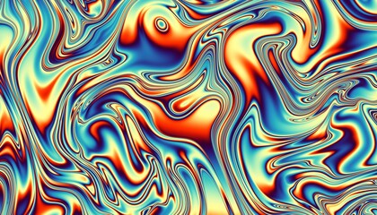 Wavy abstract futuristic background