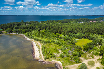 Ob Sea. Berdsk, Russia