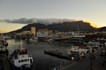 Fototapeta premium Cape Town, South Africa. View of the sea from the sea. 