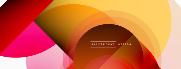 Geometrical minimal wallpaper. Geometric shapes. Vector illustration for wallpaper banner background or landing page