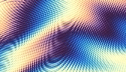 Wavy abstract futuristic background