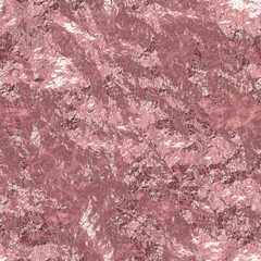 Scrunchy Crunchy Rough Foil Seamless Texture Pattern in light romantic Pink Rose Gold