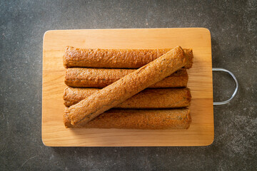 fried fish cake or fish ball