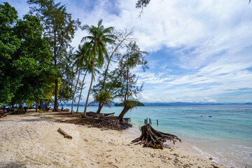 Beautiful Mamutik Island near Kota Kinabalu, Sabah, North Borneo, Malaysi