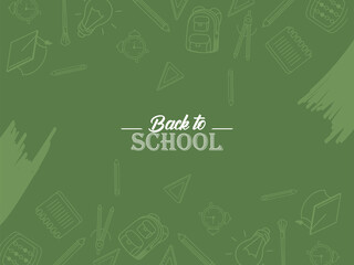 back to school card