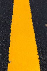 Asphalt road as abstract background