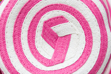 Closeup texture of new hat