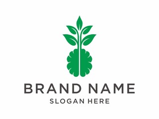 Tree Brain Logo Template