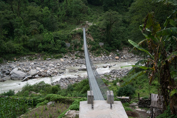 Annapurna Sanctuary trek part from Pitam Deurali to Bamboo.