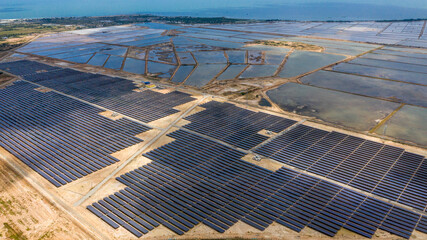 Solar power plant in Vietnam