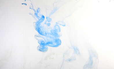 blue paint splashes