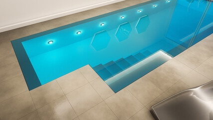 private indoor pool