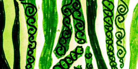 Modern Leopard Print Hand Drawn. Pastel Skin