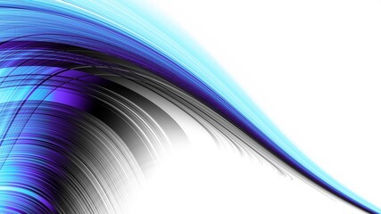 Digital fractal pattern. Abstract background. Horizontal background with aspect ratio 16 : 9