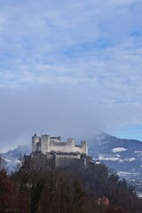 Festung Salzburg im Winter