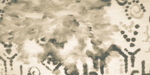 Unusual Tribal. Dark Tye Dye Pattern. Texture For