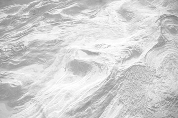White sand texture for background, light gray background for wallpaper, landscape texture