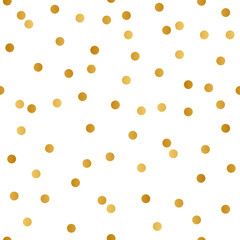Elegant Gold Dot Pattern Design Background