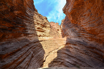 El Anfiteatro (The Amphitheatre), Quebrada de las Conchas, or Quebrada de Cafayate, Salta, northwest Argentina